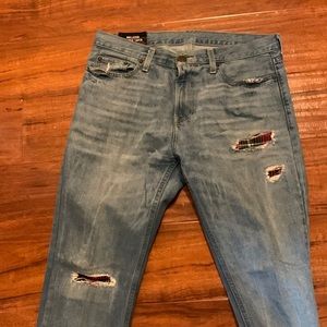 Mens Hollister Light Blue Jeans